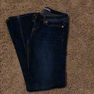 Aeropostale Bootcut Jeans Dark Washed
